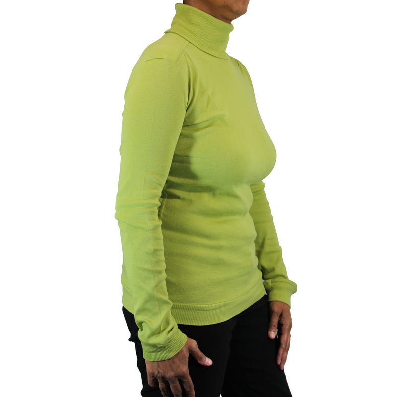 Womens Supersoft Long Sleeve Top Turtleneck Sweater