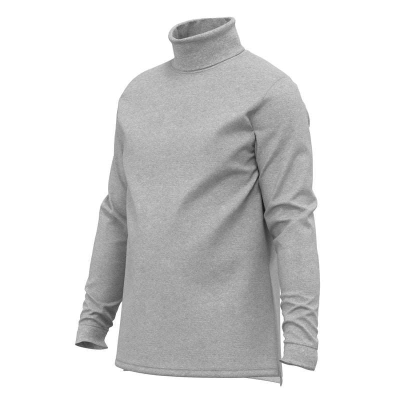Men's Cotton Mock Turtleneck Pullover Sweater