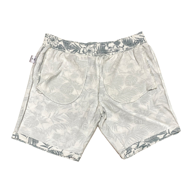 Mens Hawaiian Tropical Print Casual Lightweight Holiday Shorts