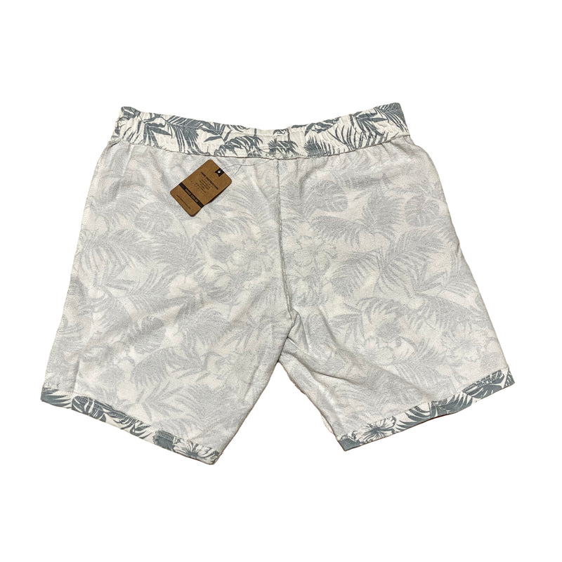 Mens Hawaiian Tropical Print Casual Lightweight Holiday Shorts