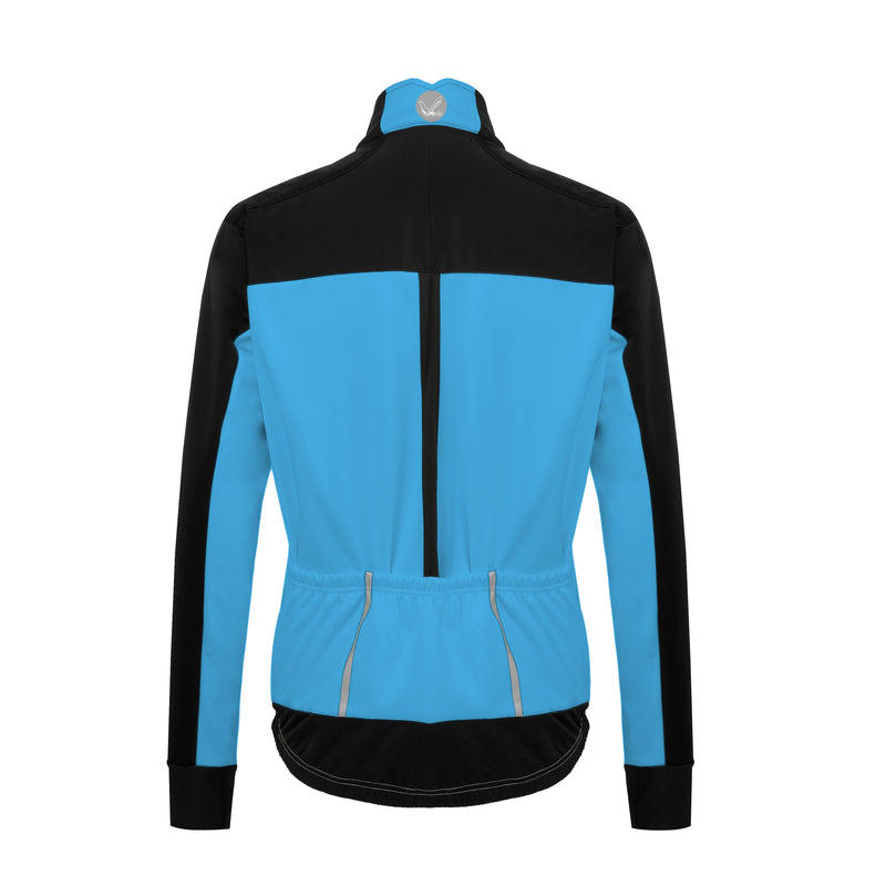 Mens Reflective Waterproof Windproof Long Sleeve Winter Cycling Jacket