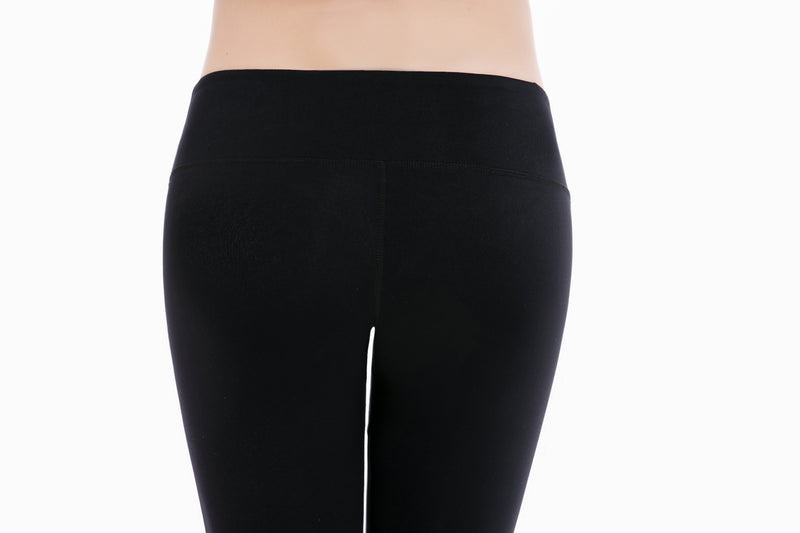 Tight Yoga Pants for Women With Horizontal Mesh Inserts