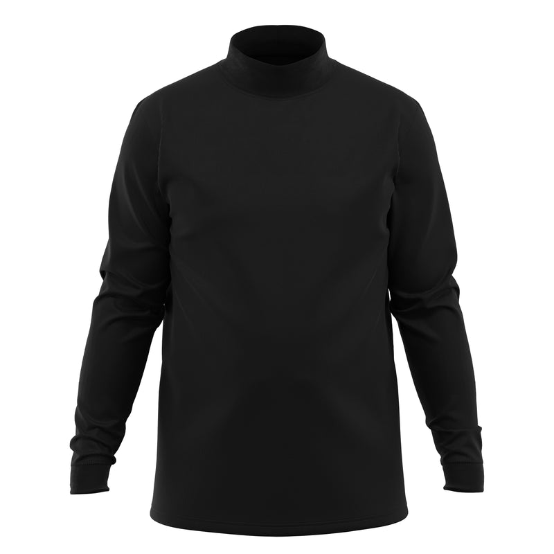 Men's Cotton Mock Turtleneck Pullover Sweater