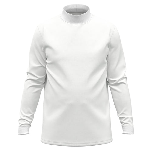 Men's Cotton Mock Turtleneck Pullover Sweater