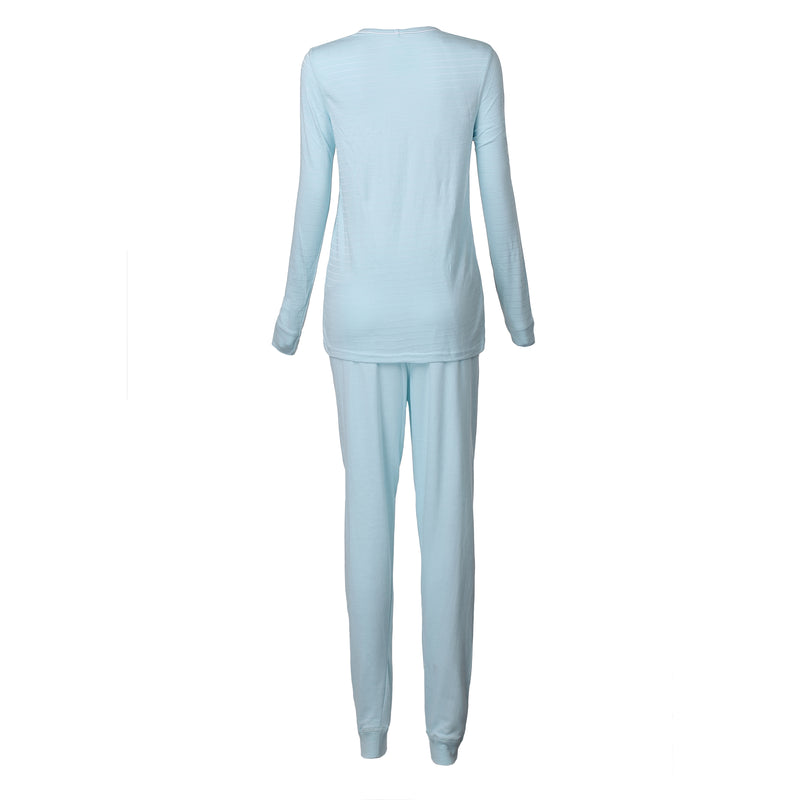 Womens Thermal Top and Bottom Underwear Set