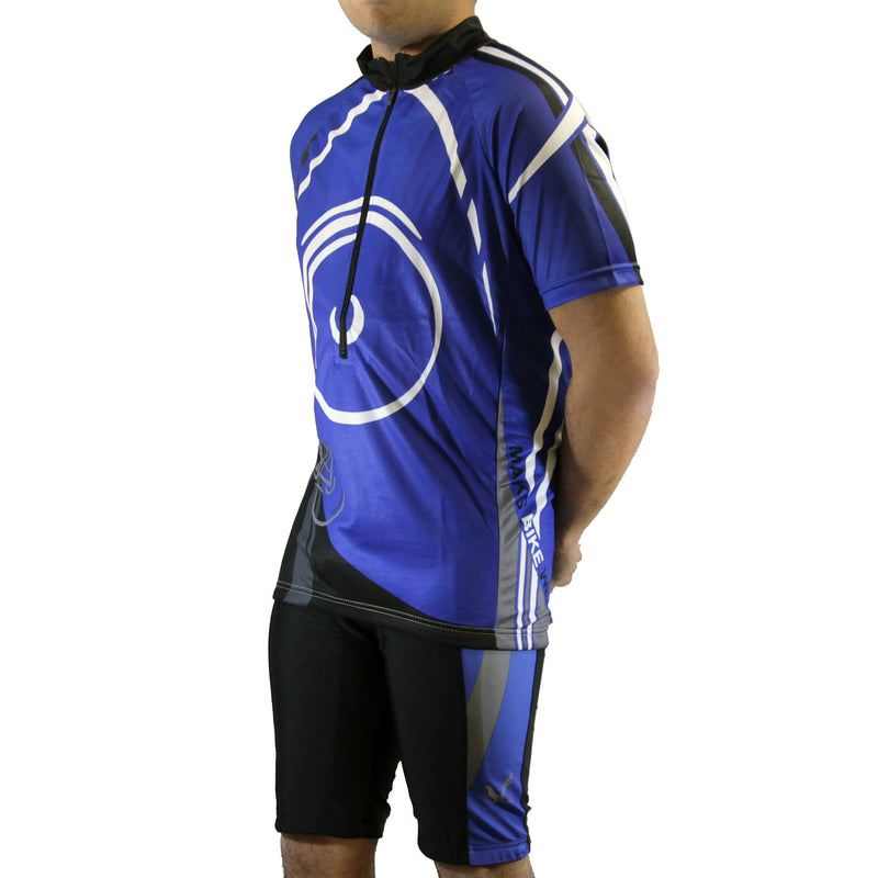 Mens Premium Sublimated Short Sleeve Cycling Jersey