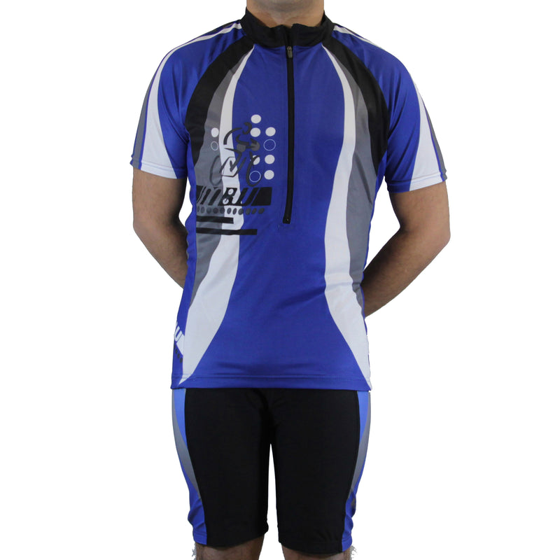 Mens Premium Sublimated Short Sleeve Cycling Jersey
