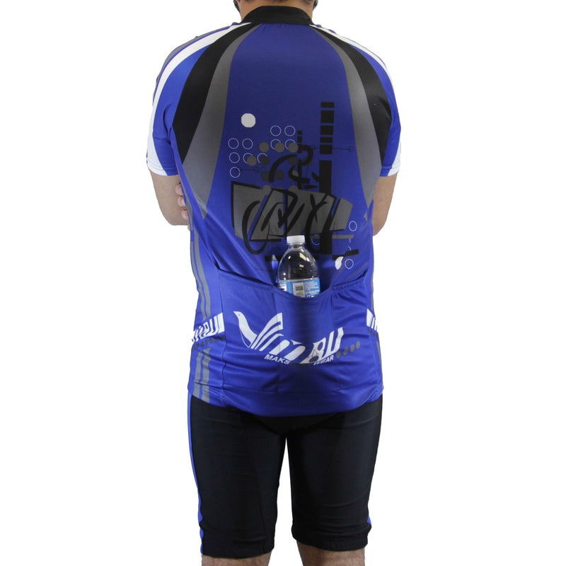 Mens Premium Sublimated Short Sleeve Cycling Jersey