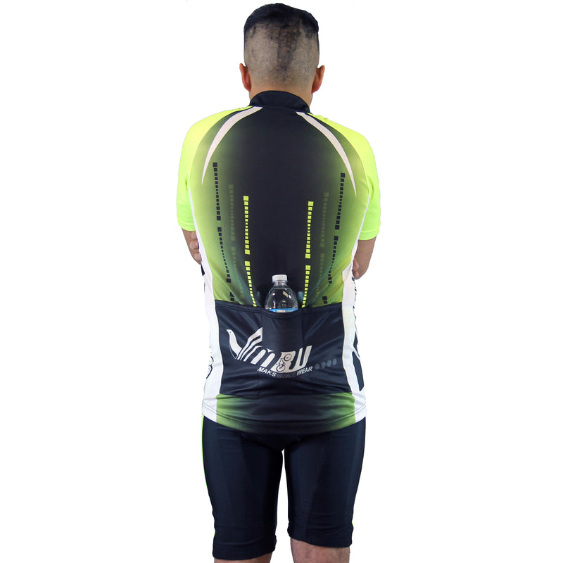 Mens Premium Sublimated Short Sleeve Cycling Jersey