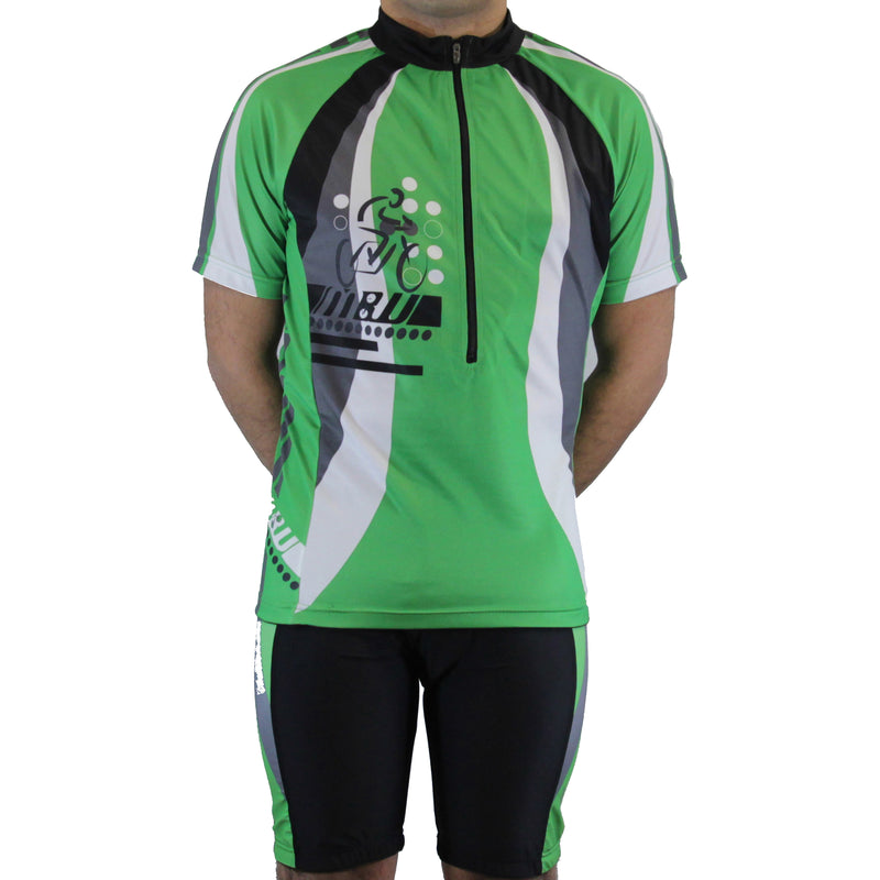 Mens Premium Sublimated Short Sleeve Cycling Jersey