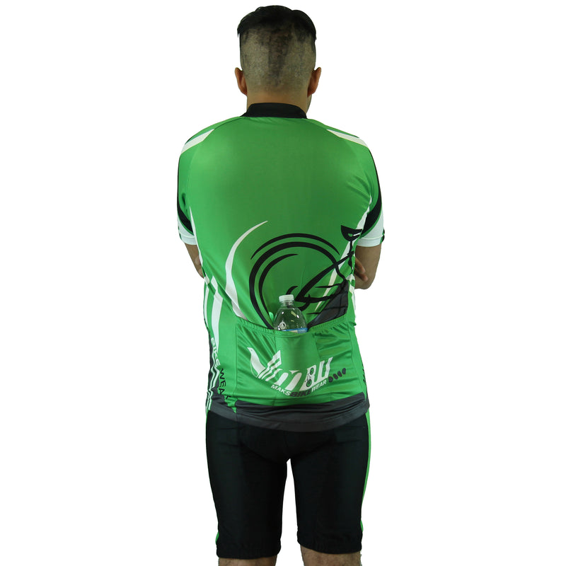 Mens Premium Sublimated Short Sleeve Cycling Jersey