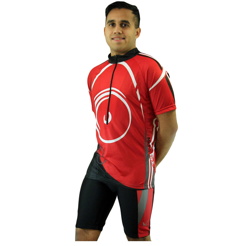 Mens Premium Sublimated Short Sleeve Cycling Jersey