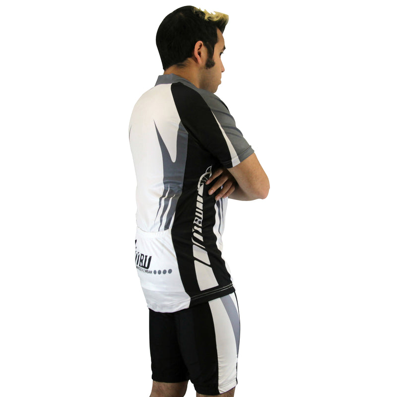Mens Sublimated Short Sleeve Cycling Jersey