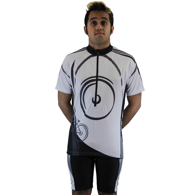 Mens Premium Sublimated Short Sleeve Cycling Jersey