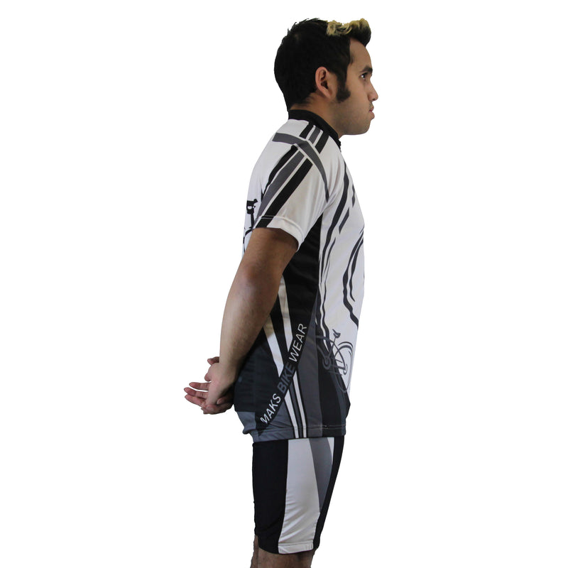 Mens Premium Sublimated Short Sleeve Cycling Jersey