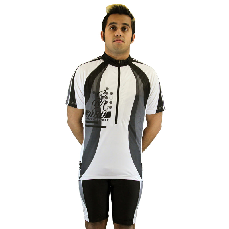 Mens Premium Sublimated Short Sleeve Cycling Jersey