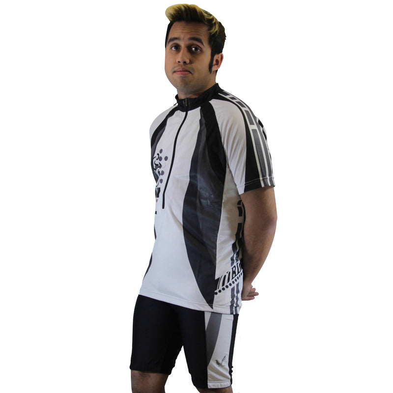 Mens Premium Sublimated Short Sleeve Cycling Jersey