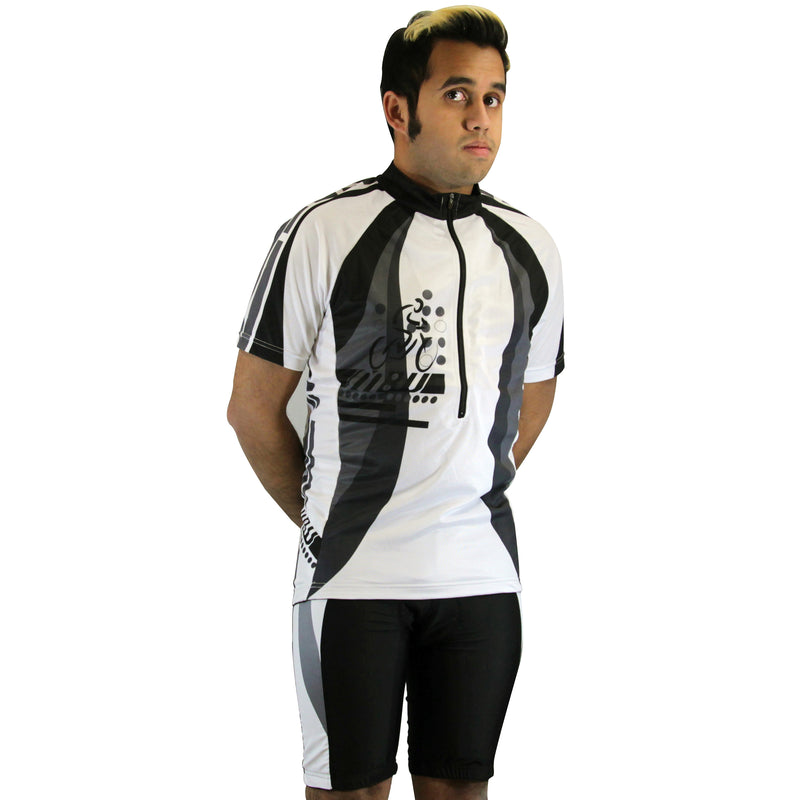 Mens Premium Sublimated Short Sleeve Cycling Jersey