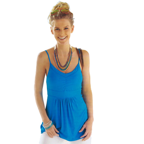 Womens Adjustable Spaghetti Strap Tank Top