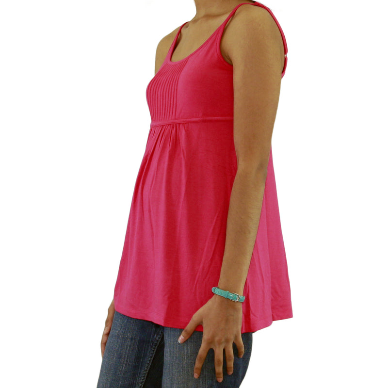 Womens Adjustable Spaghetti Strap Tank Top