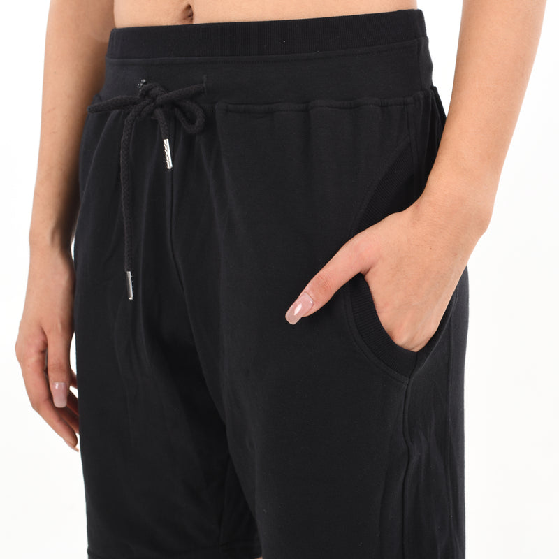 Ladies Drawstring Cotton Lycra Euro Design Casual Sports Barmuda Shorts