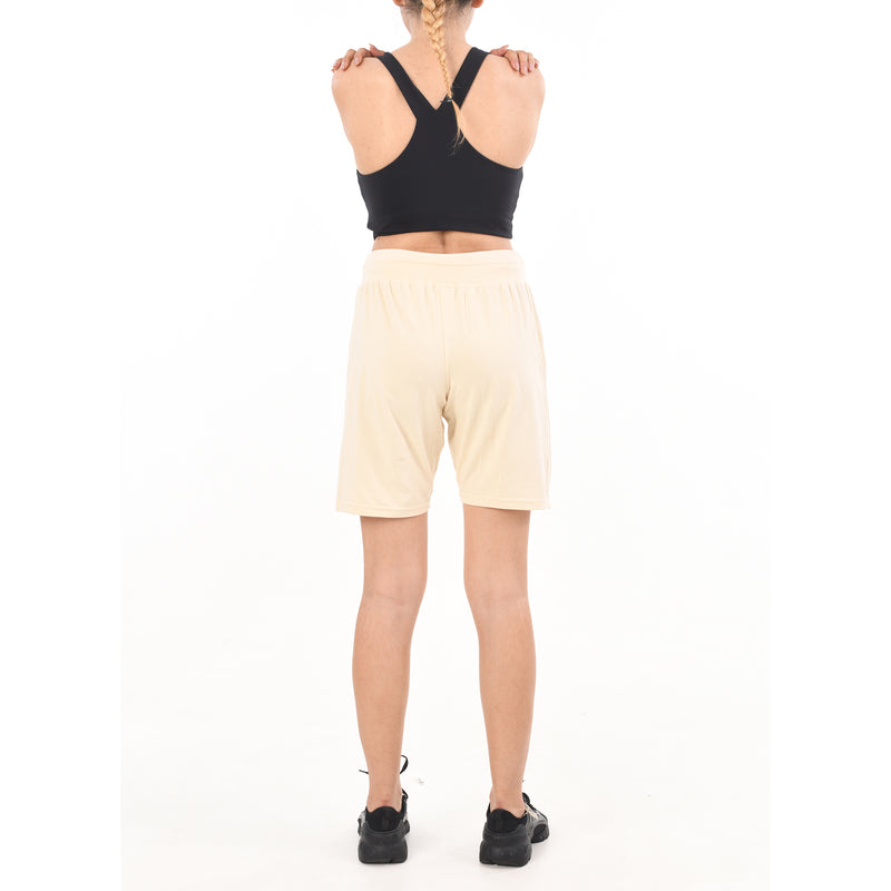 Ladies Drawstring Cotton Lycra Euro Design Casual Sports Barmuda Shorts