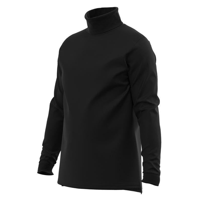 Men's Cotton Mock Turtleneck Pullover Sweater