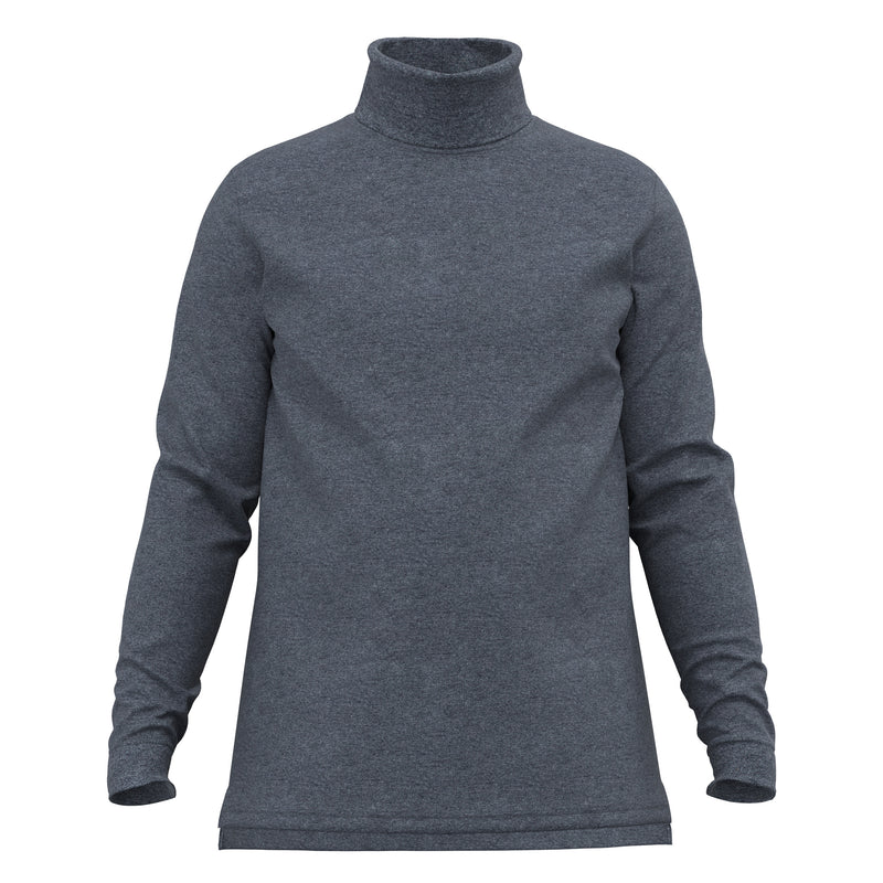 Men's Cotton Mock Turtleneck Pullover Sweater