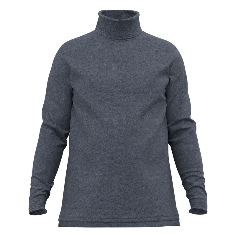 Men's Cotton Droptail Turtleneck Pullover Sweater