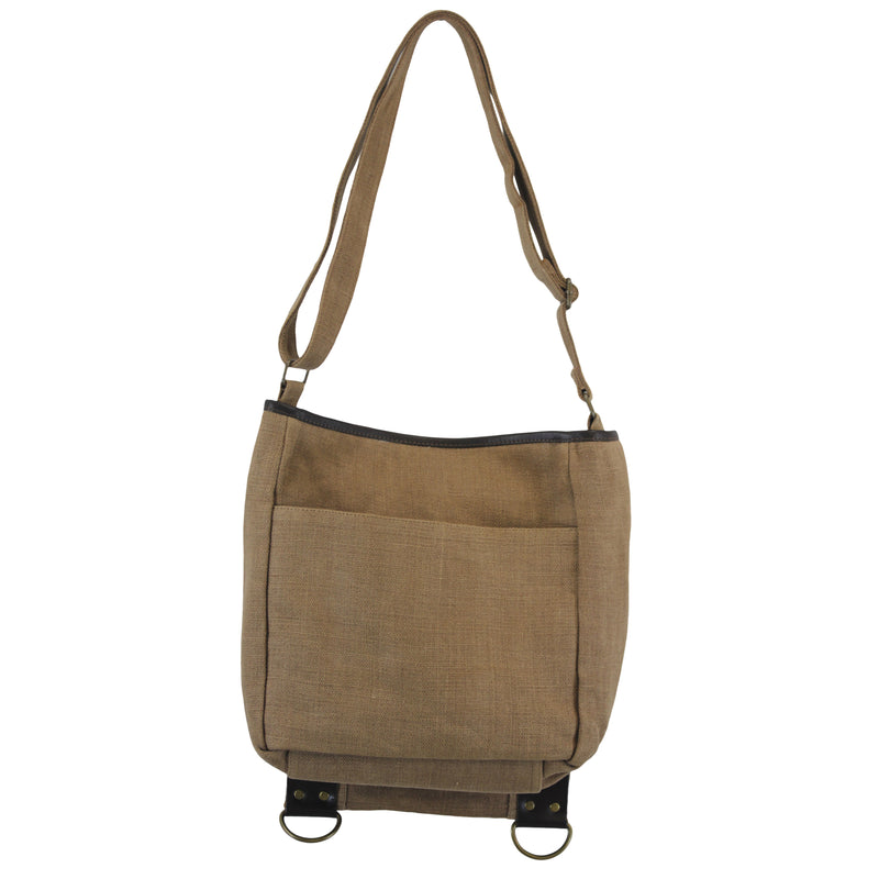 Cotton and Jute Sustainable Messenger Bags for Men and Women