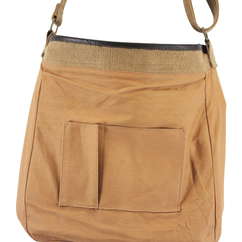 Cotton and Jute Sustainable Messenger Bags for Men and Women