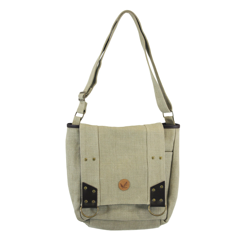 Cotton and Jute Sustainable Messenger Bags for Men and Women