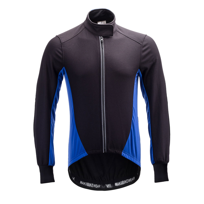 Mens Reflective Waterproof Windproof Long Sleeve Winter Cycling Jacket