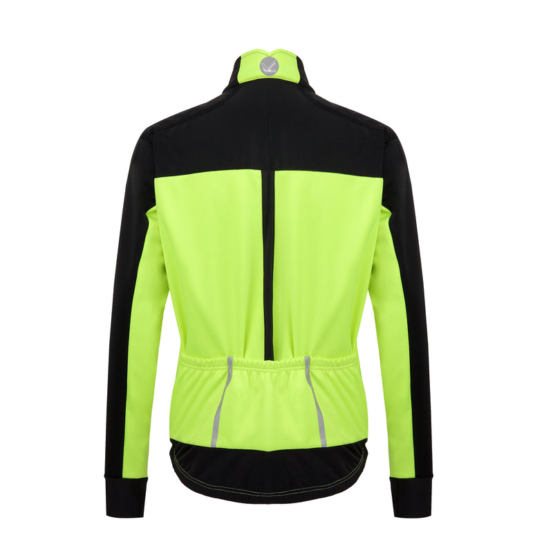 Mens Reflective Waterproof Windproof Long Sleeve Winter Cycling Jacket