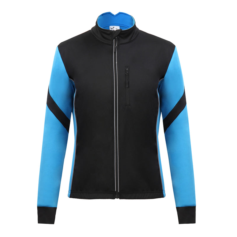 Mens Reflective Waterproof Windproof Long Sleeve Winter Cycling Jacket