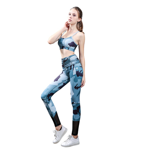 Junior/Petite Womens Camouflage Printed Leggings