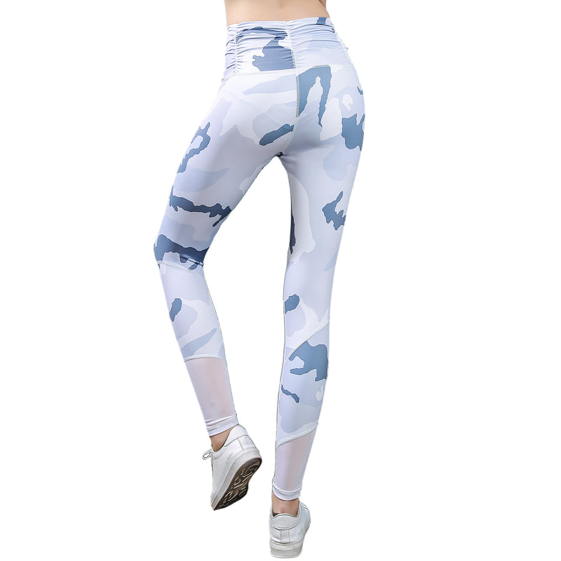 Junior/Petite Womens Camouflage Printed Leggings