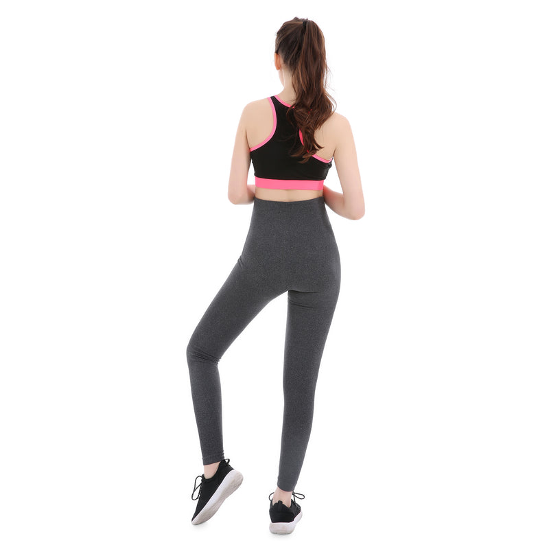 Junior/Petite Womens Black Seamless Leggings