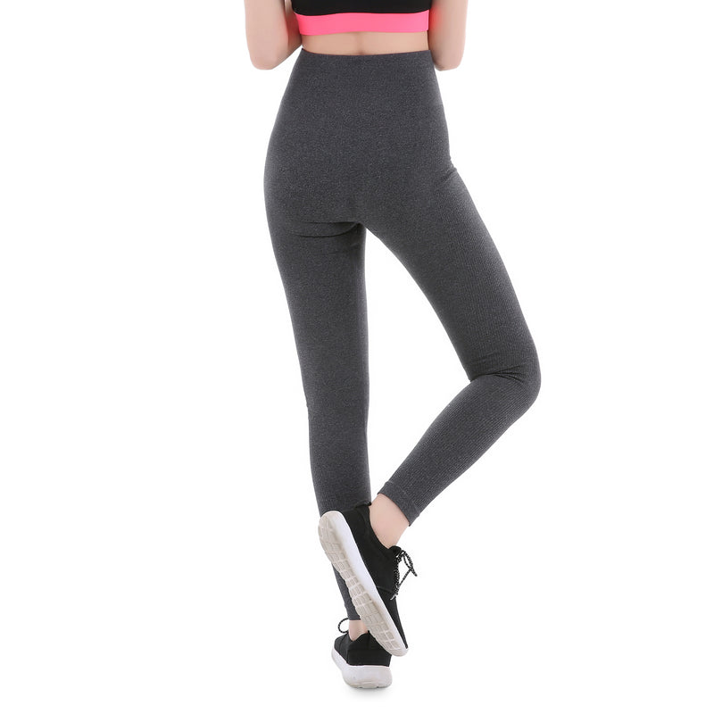 Junior/Petite Womens Black Seamless Leggings