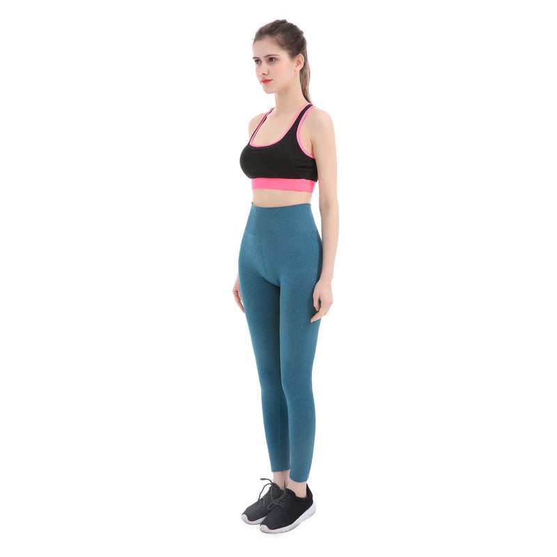 Junior/Petite Womens Black Seamless Leggings