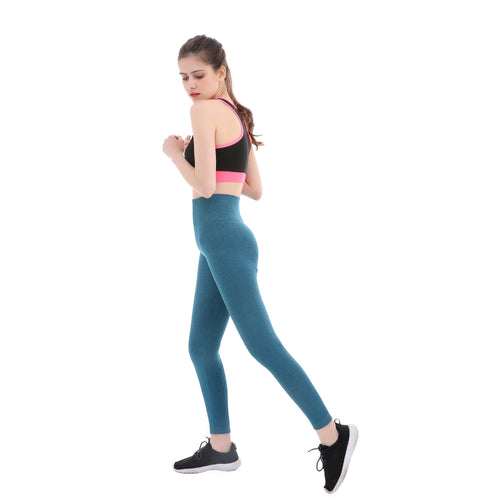 Junior/Petite Womens Black Seamless Leggings