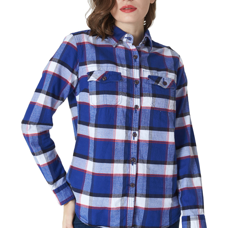 Womens Flannel Cotton Shirt